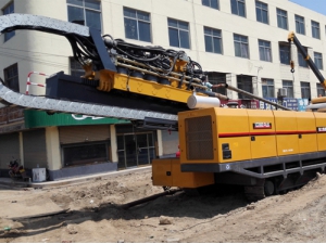 首台(tai)徐工XZ286PLUS水(shui)平定向(xiàng)鑽機初(chu)戰告捷(jie)