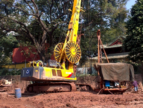 新建(jian)南粵先賢館一期(qī)主體場館工程